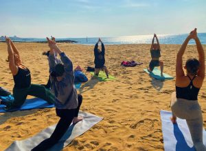 Beach Yoga photo EMY